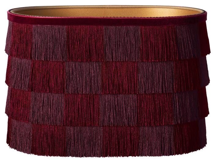 palais Lampenkap Giselle Burgundy & Bordeaux