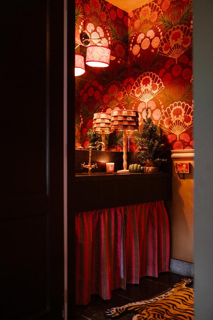 Palais Lampenkap Giselle Olijfgroen & Blush