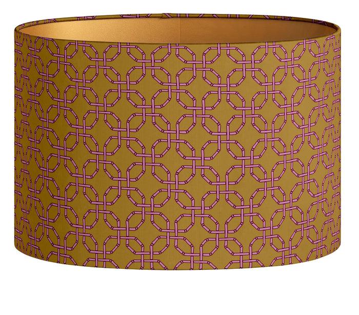 palais Lampenkap Harper Bamboe Safari & Roze