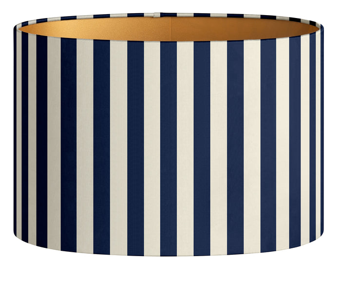 palais Lampenkap Jackie Navy & Ecru