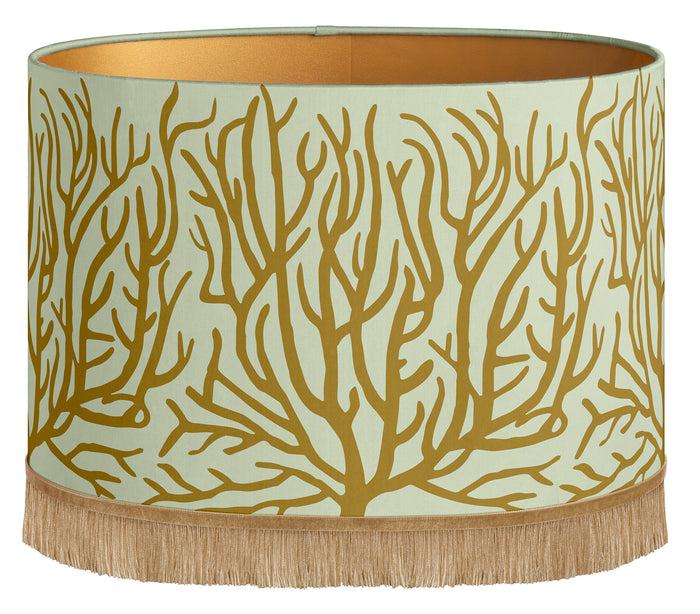 Palais Lampenkap Lauren Antiek Groen & Olijf