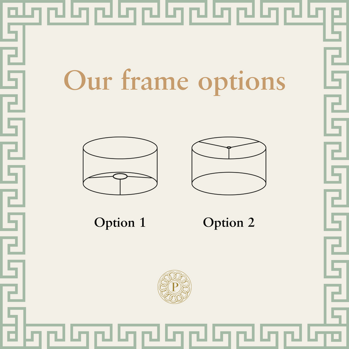 Palais Lampenkap Lauren Antiek Groen & Olijf