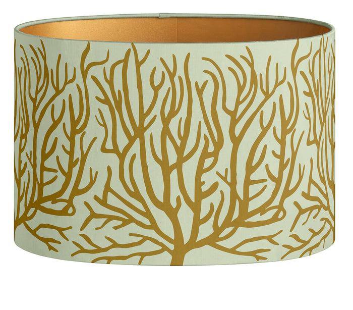 palais Lampenkap Lauren Antiek Groen & Olijf