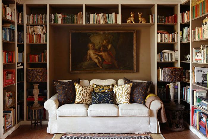 Palais Lampenkap Yoko Navy & Spice