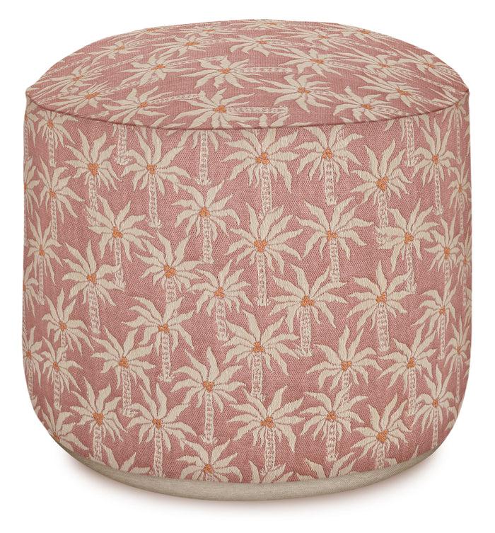 palais Outdoor Poef Laura Roze & Ecru