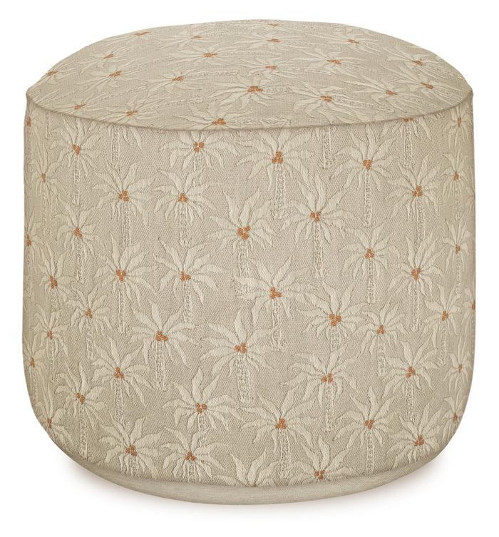 palais Outdoor Poef Laura Zand & Ecru