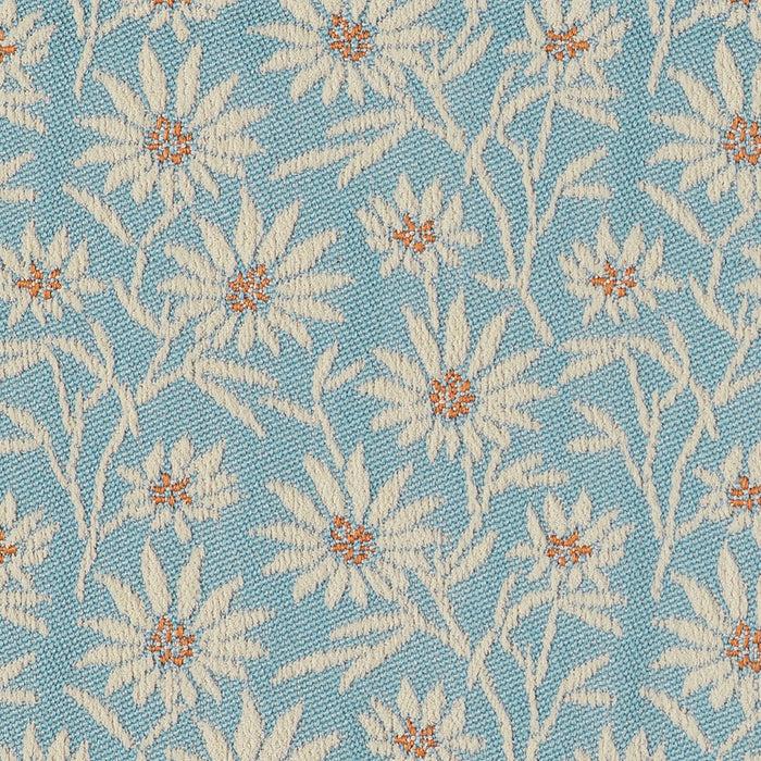 Palais Outdoor Poef Mako Lichtblauw & Ecru