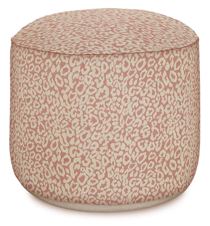 palais Outdoor Poef Maya Roze & Ecru