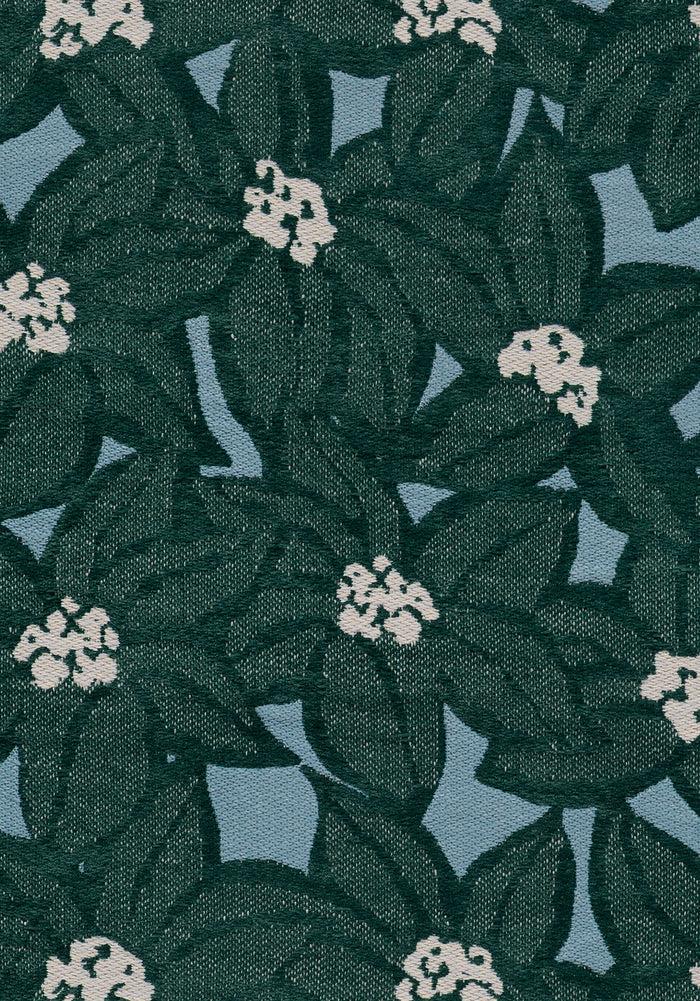 Palais Outdoor Poef Michelle Emerald & Lichtblauw