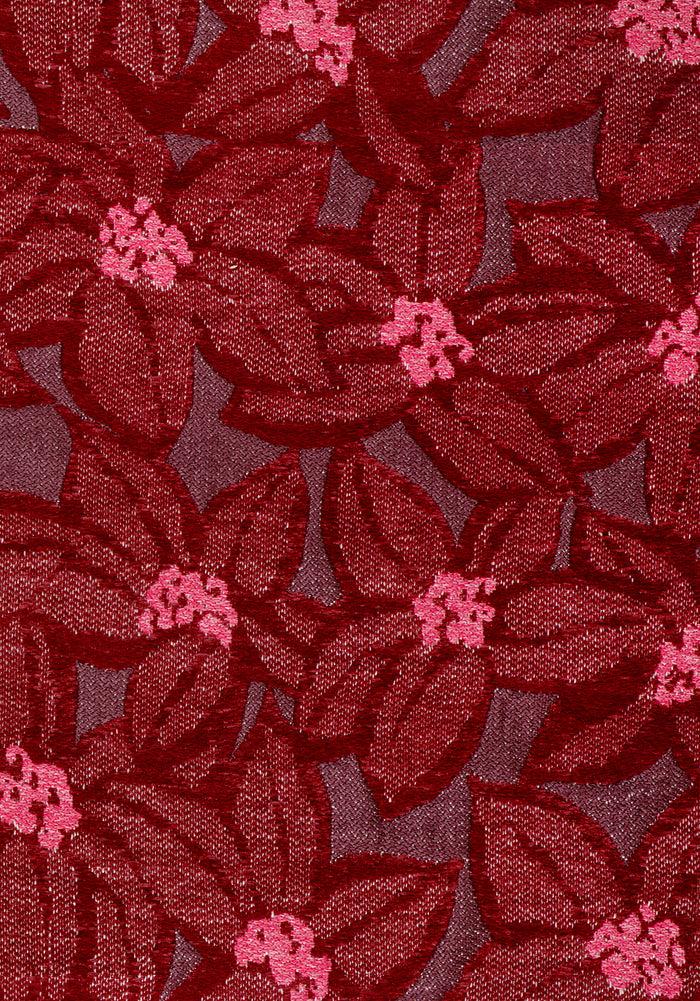 Palais Outdoor Poef Michelle Pink & Bordeaux