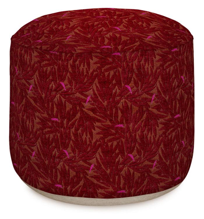 palais Outdoor Poef Yoko Bordeaux & Spice