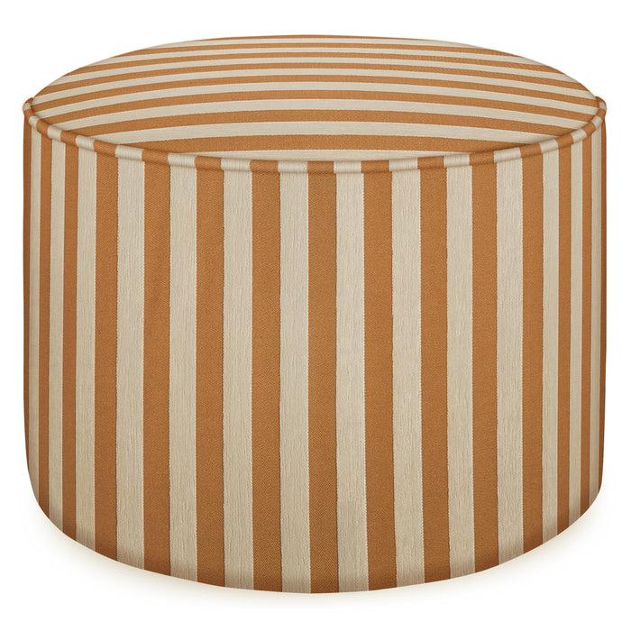 palais Poef Jackie Karamel & Ecru