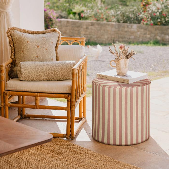 Palais Poef Jackie Roze & Ecru