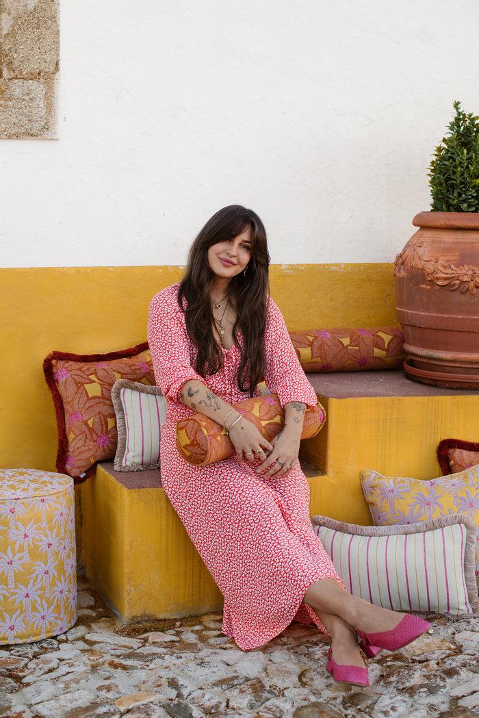 Palais Poef Laura Zonnebloem & Roze