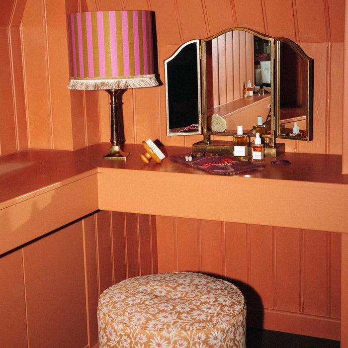 Palais Poef Mako Karamel & Ecru