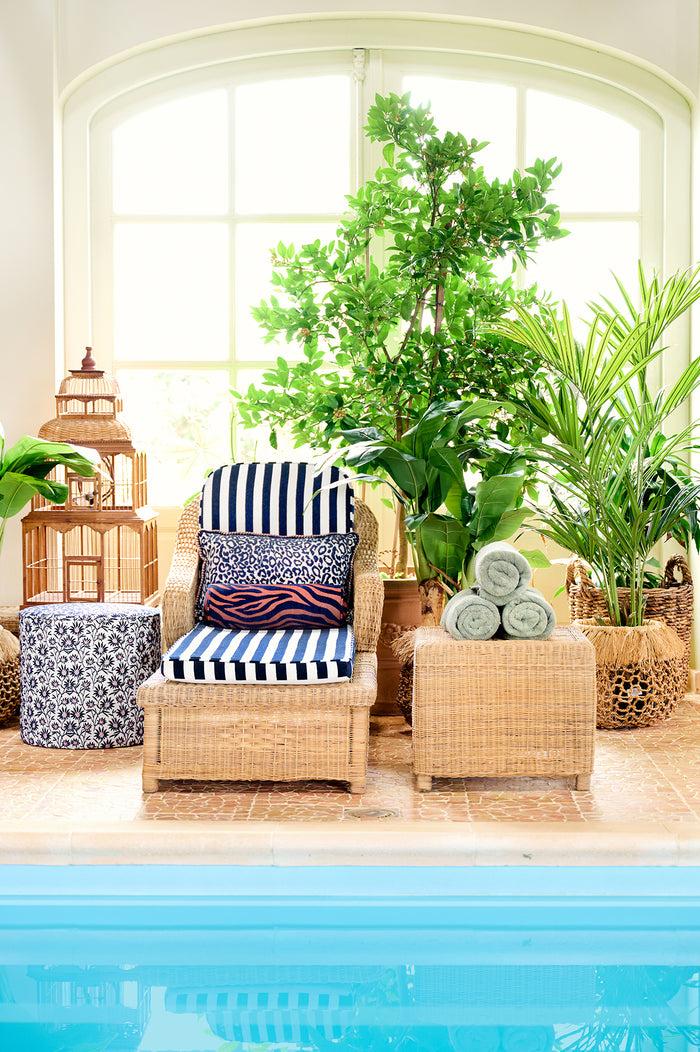 Palais Poef Mako Navy