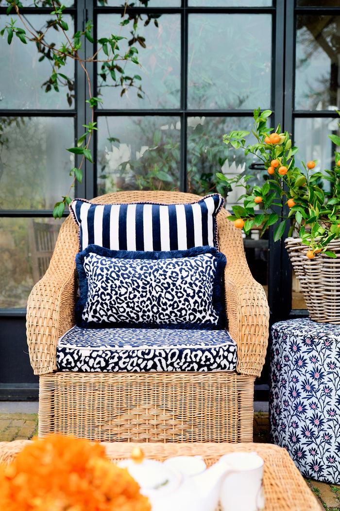 Palais Poef Mako Navy