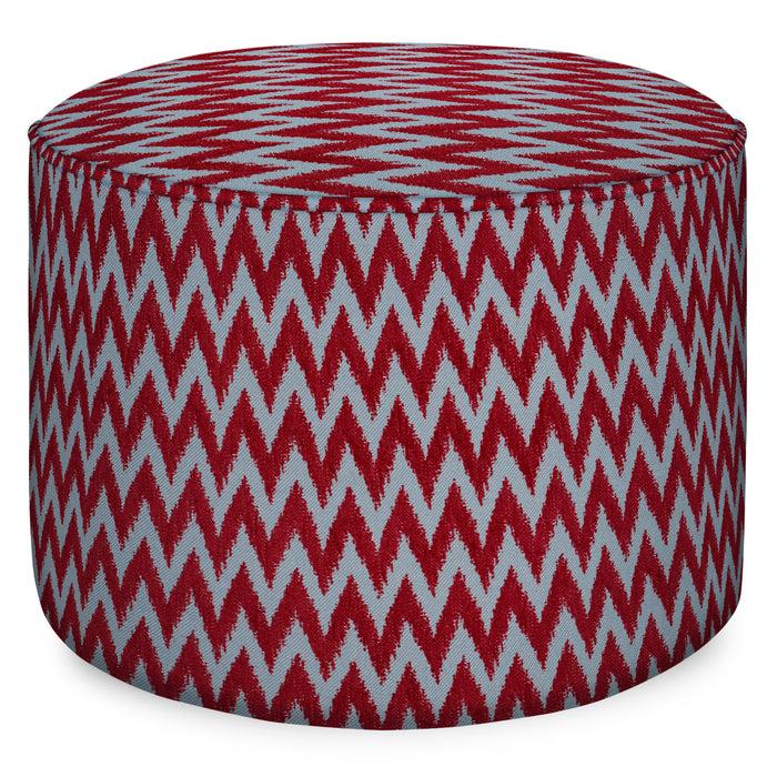 palais Poef Rosita Lichtblauw & Bordeaux