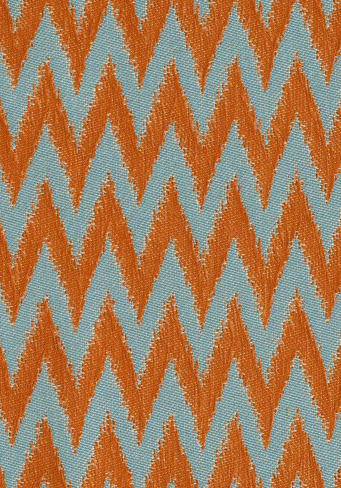 Palais Poef Rosita Lichtblauw & Oranje