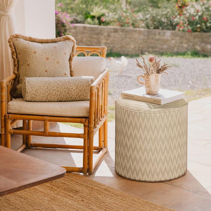 Palais Poef Rosita Zand & Ecru