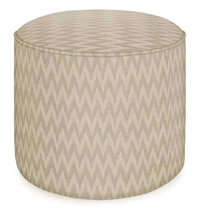 palais Poef Rosita Zand & Ecru