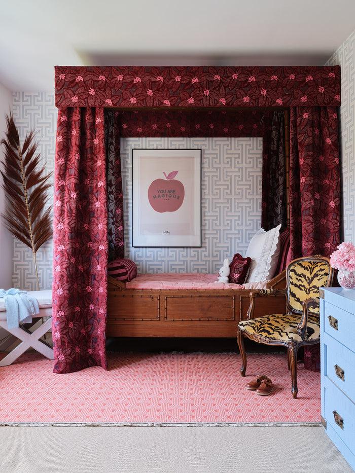 Palais Stof Michelle Roze & Bordeaux