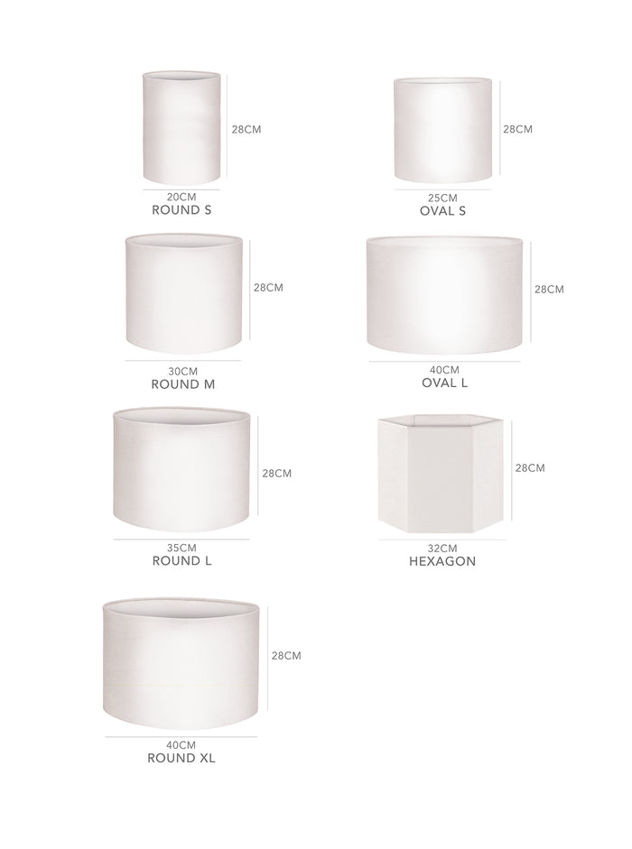 Palais Palais X Hôtel Magique Lampenkap Ava Goud & Rood