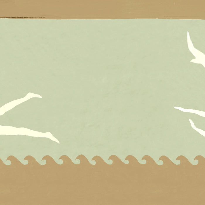 Palais Palais X Hôtel Magique Lampenkap Thalassa Antiek Groen & Zand