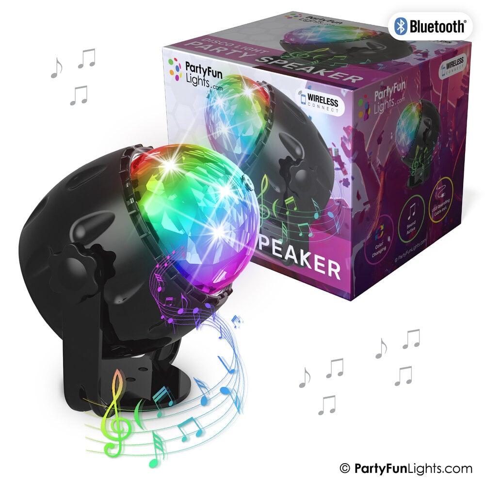 partyfunlights PartyFunLights Disco Lamp Party Speaker met afstandsbediening