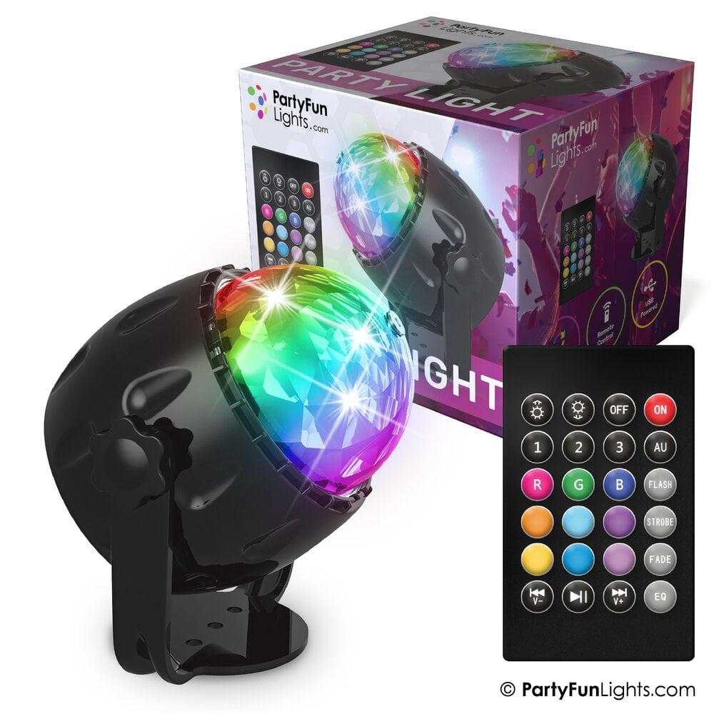 partyfunlights PartyFunLights LED Party Lamp met afstandsbediening partyfunlights PartyFunLights LED Party Lamp met afstandsbediening