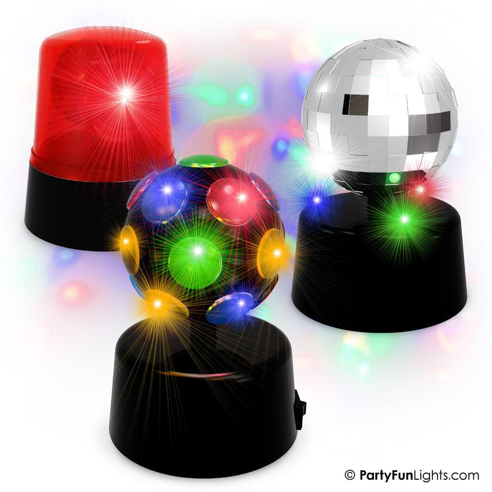 partyfunlights PartyFunLights Mini Party Light Set Werkt op batterijen en via USB