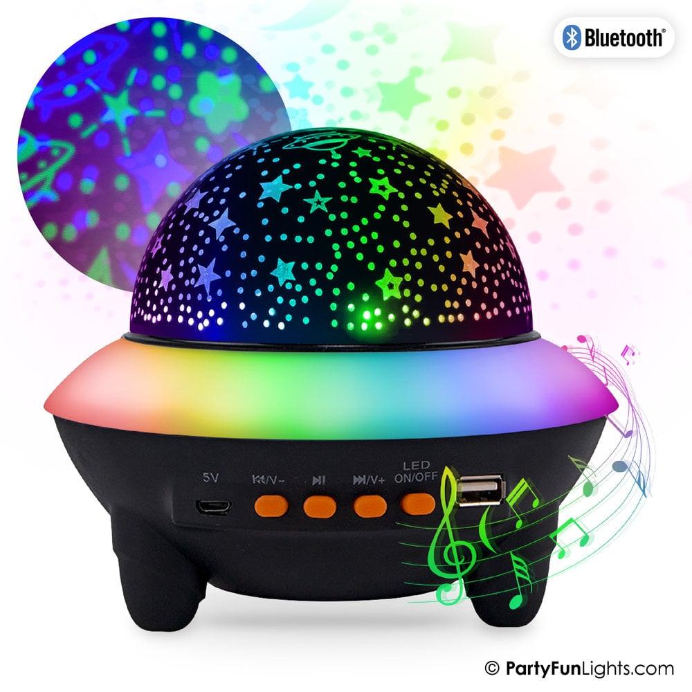 partyfunlights PartyFunLights UFO Sterrenlicht Party Speaker met afstandsbediening