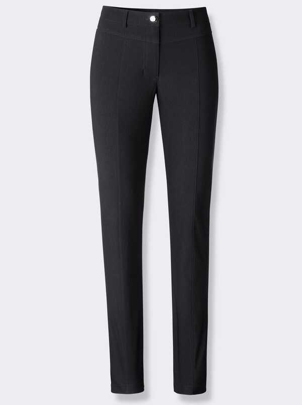 patrizia dini by heine Bengalinebroek met opgestikte achterzakken zwart