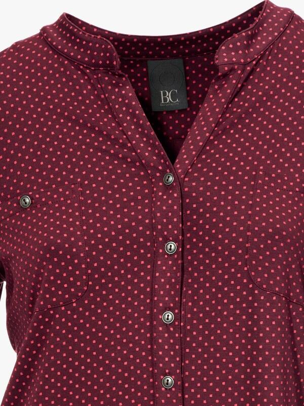 Patrizia Dini By Heine Blouseshirt Met Borstzakken Bordeaux