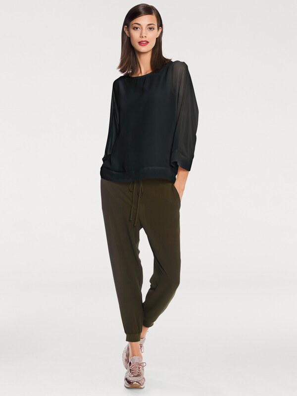 patrizia dini by heine Blouseshirt met vleermuismouwen zwart