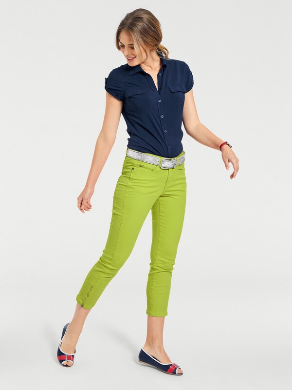 Patrizia Dini By Heine Broek Met Smalle Pijpen Kiwi