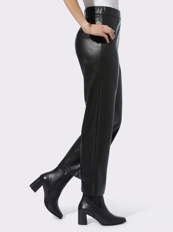 Patrizia Dini By Heine Broek Van Imitatieleer Zwart