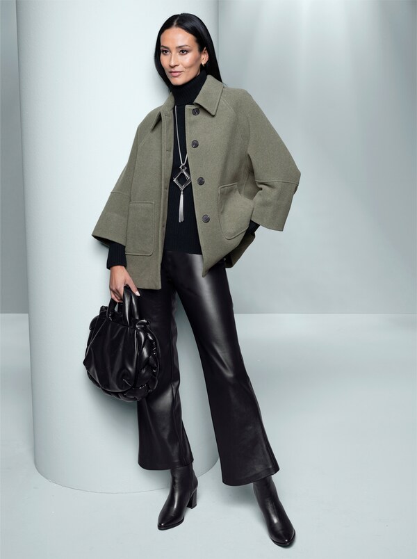 Patrizia Dini By Heine Broek Van Imitatieleer Zwart