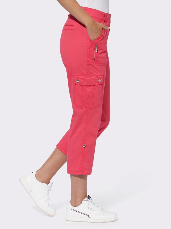 Patrizia Dini By Heine Cargobroek In Verkorte Lengte Pink