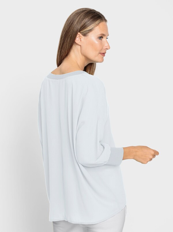 Patrizia Dini By Heine Comfortblouse Met Vleermuismouwen Ecru