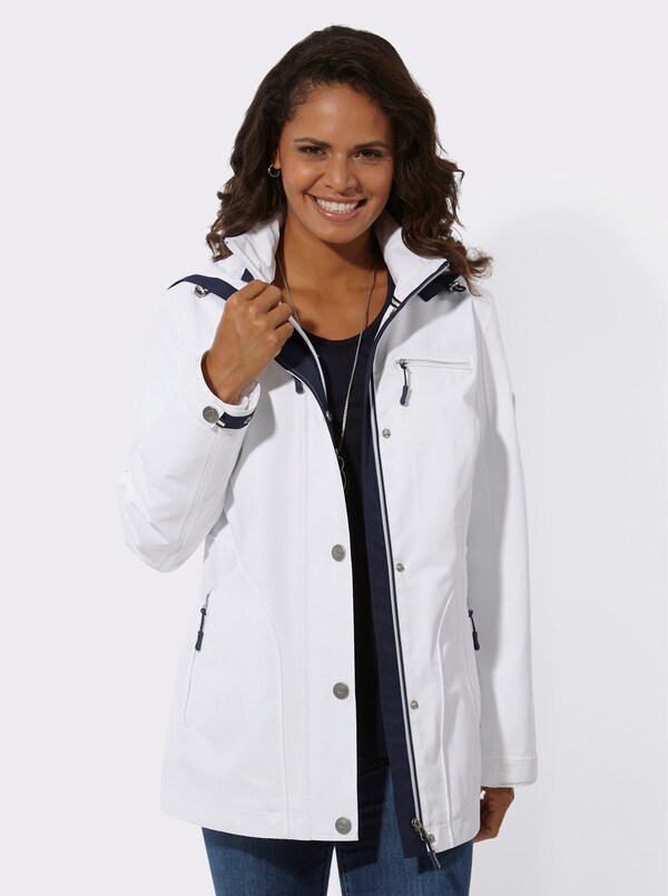 Patrizia Dini By Heine Functioneel Jack In Tex/venture-uitvoering Wit