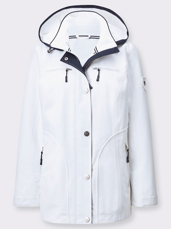 Patrizia Dini By Heine Functioneel Jack In Tex/venture-uitvoering Wit