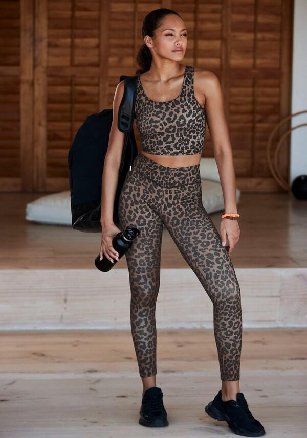 Patrizia Dini By Heine Functioneel Shirt Nougat/luipaard