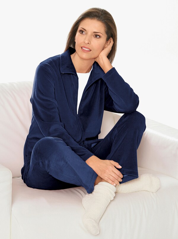 patrizia dini by heine Huispak met 2 zakken nachtblauw