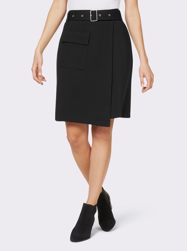 patrizia dini by heine Jerseyrok in wikkellook zwart