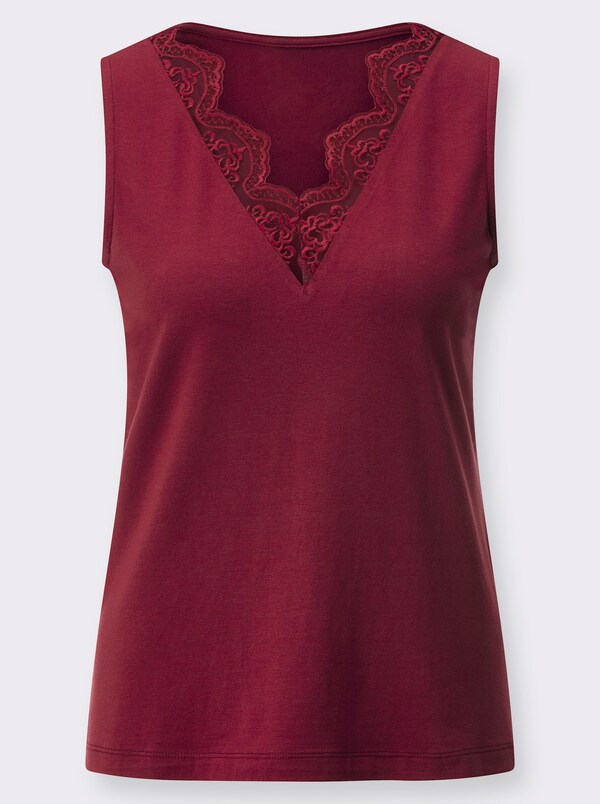 Patrizia Dini By Heine Kanten Top Van Zacht Modal Kers