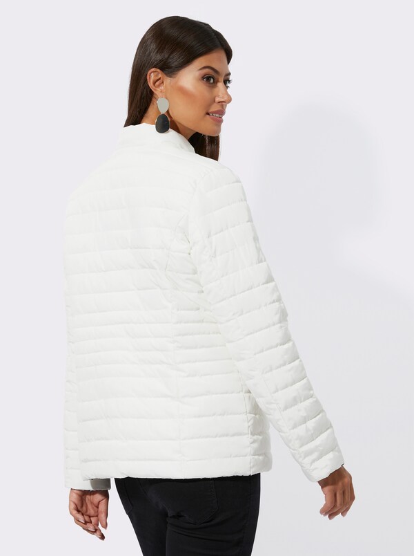 Patrizia Dini By Heine Keerbaar Jack Met Innovatieve Vulling Ecru/zwart Geprint