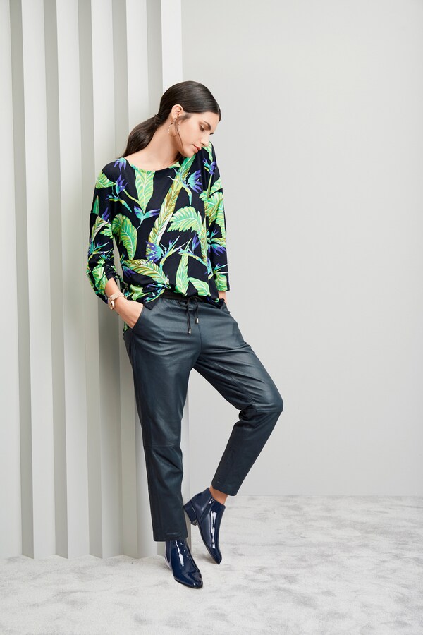 Patrizia Dini By Heine Leren Broek In Jogpantsmodel Marine