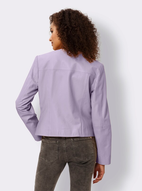 Patrizia Dini By Heine Leren Jack In Bikerlook Lila