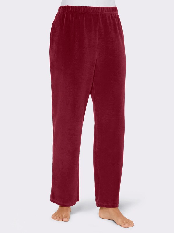 patrizia dini by heine Nickybroek met split in de pijp donkerrood